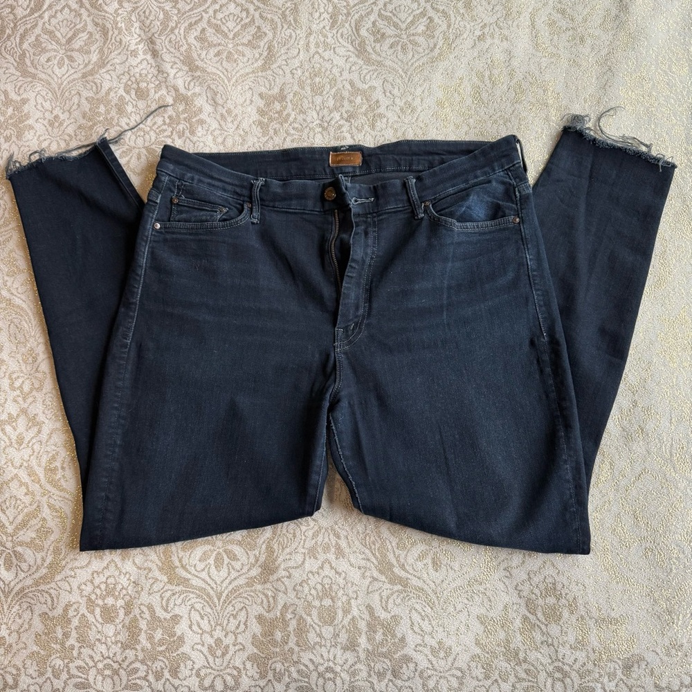 Mother High Waisted Looker Coffee, Tea or Me 34